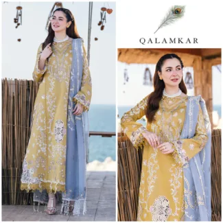 Qalamkar Luxury Lawn - SELMA