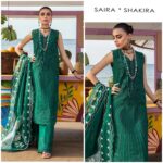 Saira Shakira Luxury Lawn - Seaweed