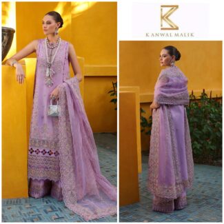 Kanwal Malik Luxury Lawn - Celia